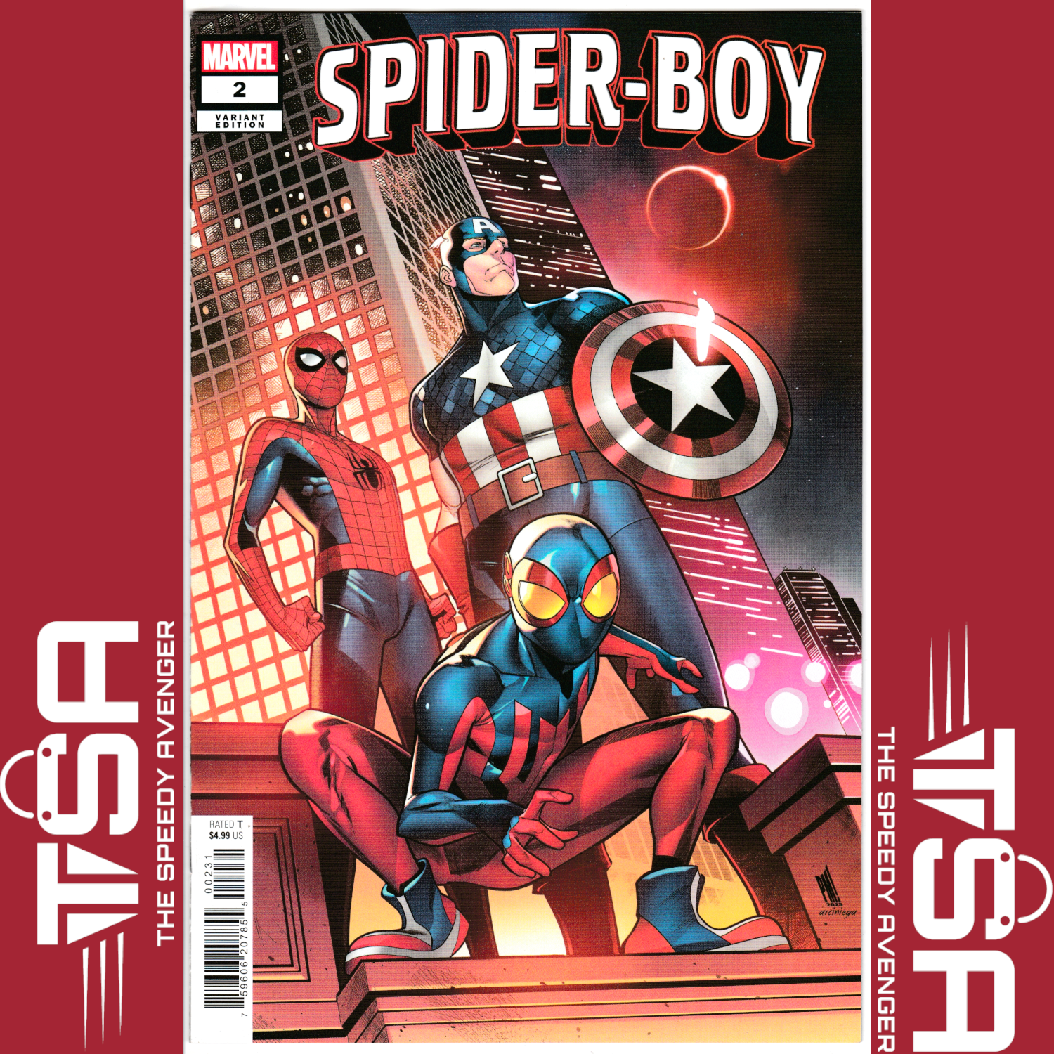 SPIDER-BOY #2 Paco Medina Variant 2023 Marvel Comics Dan Slott Bailey Briggs