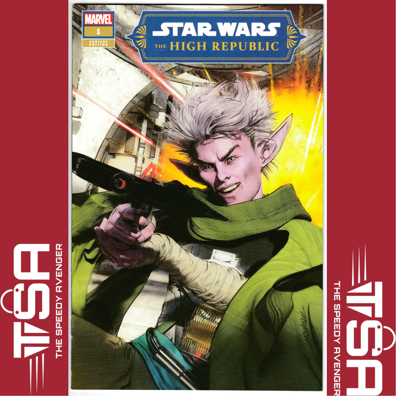STAR WARS THE HIGH REPUBLIC #1 (Vol 2 2022) Mike Mayhew Trade Variant Limited