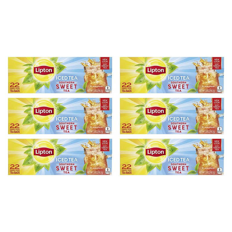 Bags, Southern Sweet Tea 22 Ct (pack Of 6)
