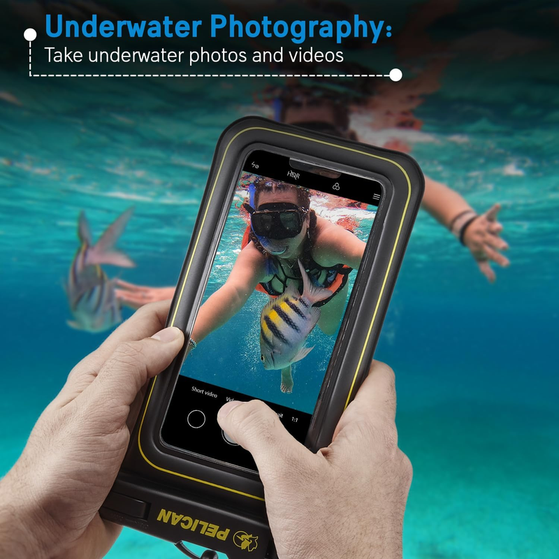 2 Pack Marine - IP68 Waterproof Phone Pouch (Regular Size)-Floating Waterproof P