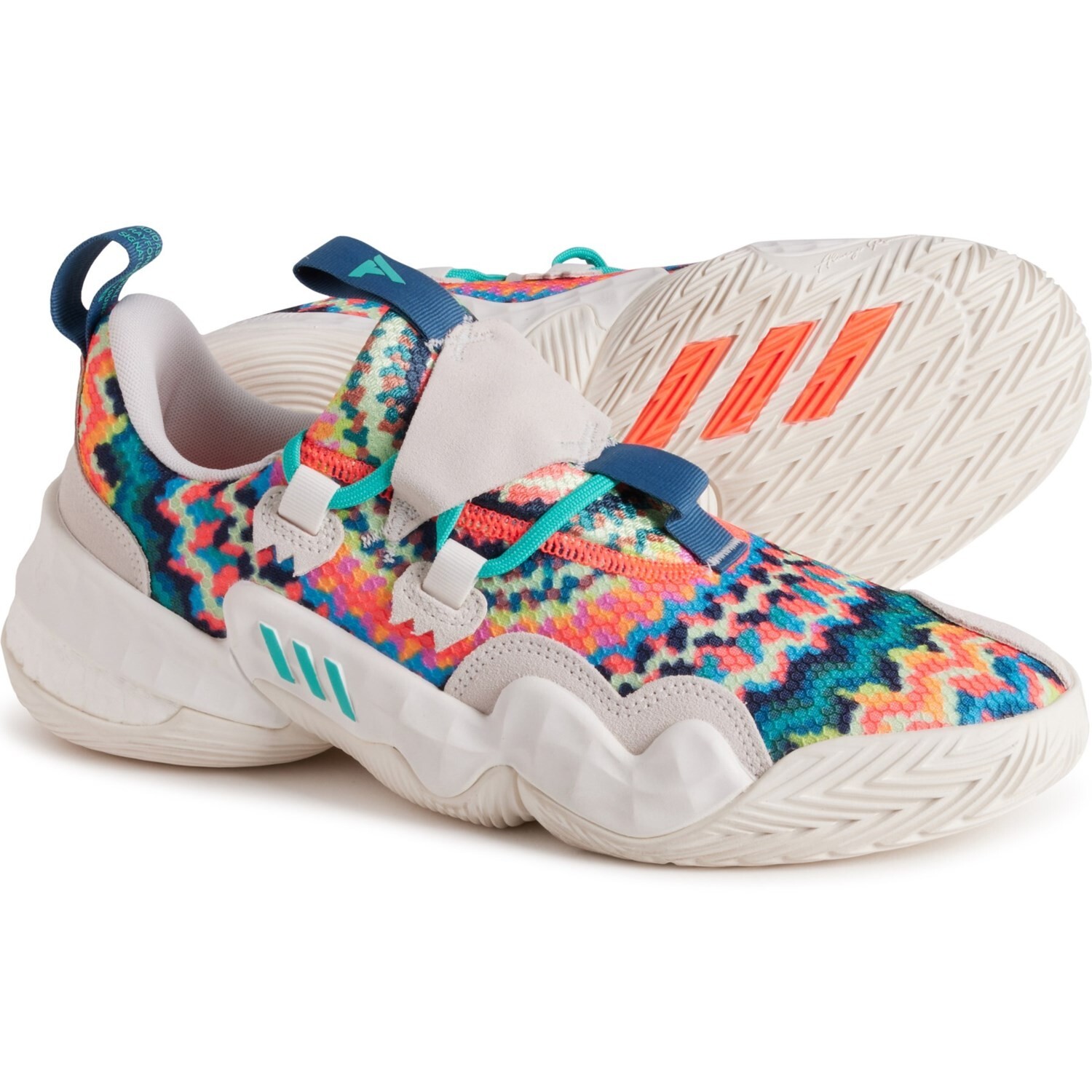 adidas TRAE YOUNG 1 Tie-Dye/アディダストレイヤング1 adidas Trae Young 1 Tie-Dye White MultiColor GY0295 Men's 8