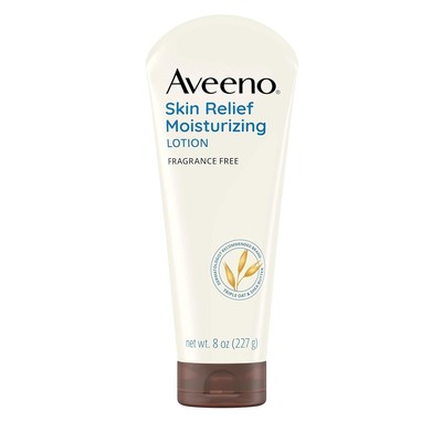 Aveeno Skin Relief 24-Hour Moisturizing Lotion for Sensitive Skin with...