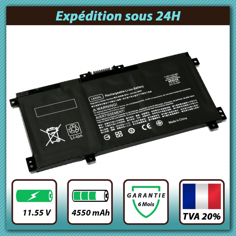 Batterie  Pour Hp   Envy 17-Ae0  17-Ae000nf 17-Ae001nf  17-Ae00  11.55v 4550mah 