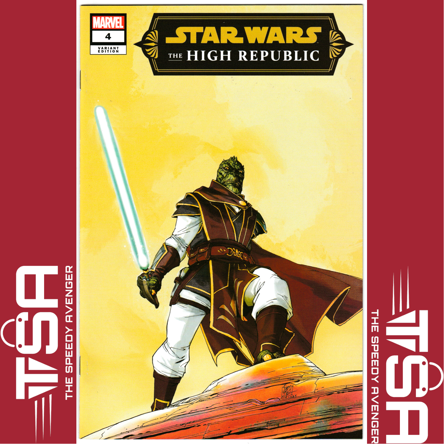 STAR WARS THE HIGH REPUBLIC #4 (Vol 1 2021) Camuncoli Trade Vernestrah Rwoh!