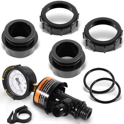 for Pentair 270100 Black Valve Adaptor 98209800High Flow Manual Air Relief Valve