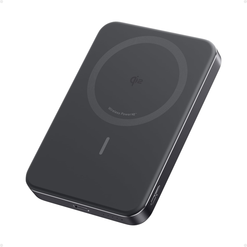 MagGo Power Bank, Ultra-Slim 10,000mAh Magnetic Battery Pack, Qi2 Certified 15W