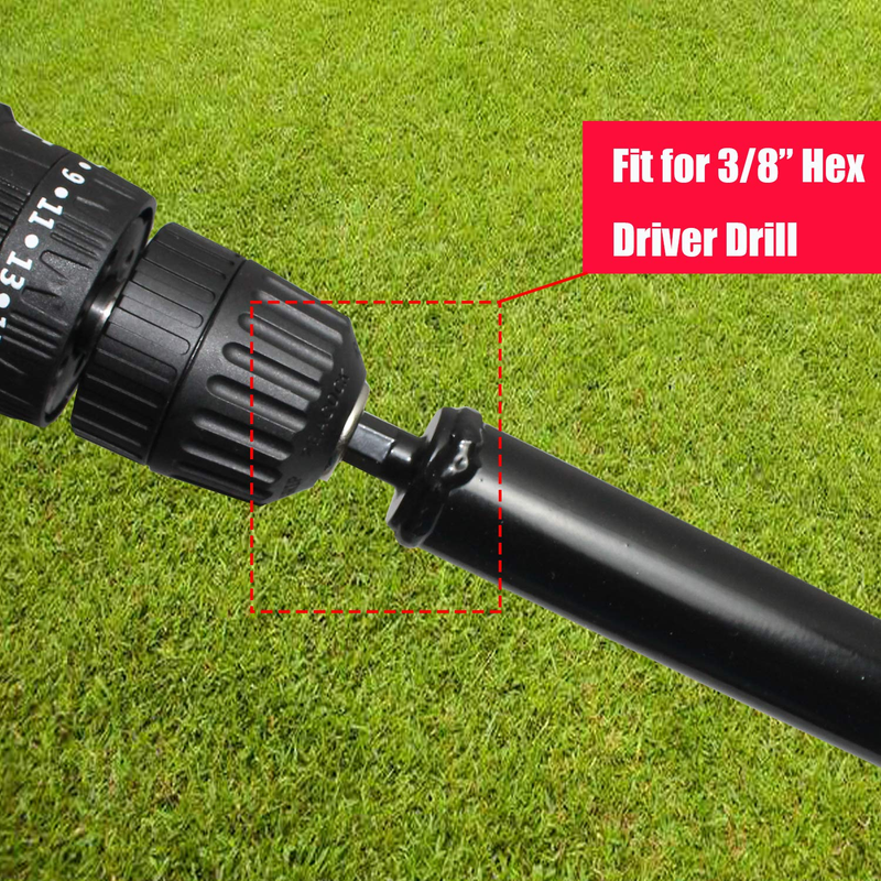 Auger Drill bit for Planting 4"X25" Garden Auger Spiral Drill Bit for Bulb & Bed