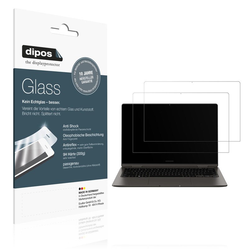 2x Protection EcrÃ¡N Pour Samsung Galaxy Book 3 360 13.3 Np730qfg Mat Verre