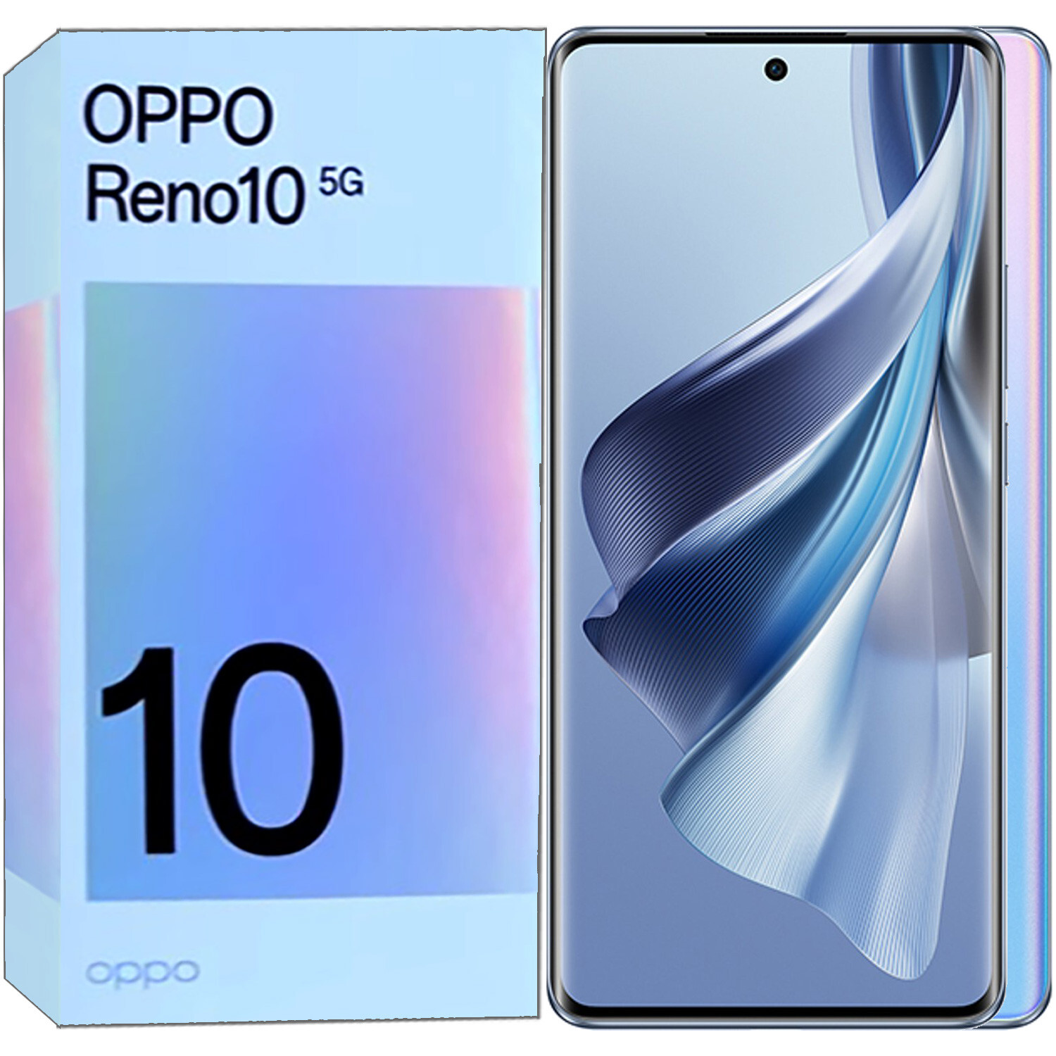 Oppo Reno10 5G Ice Blue 256GB + 8GB Dual-SIM Factory