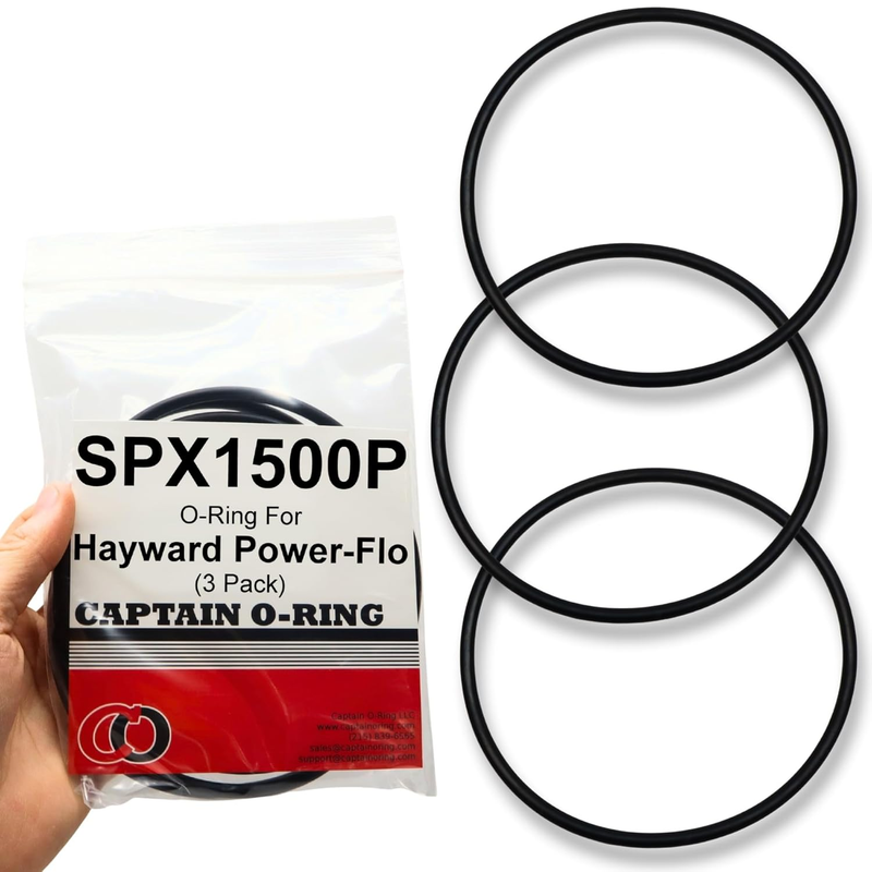 O-Ring Kit SPX1500P 3 Pack for Hayward Power-Flo LX II Strainer Cover Pool Spa