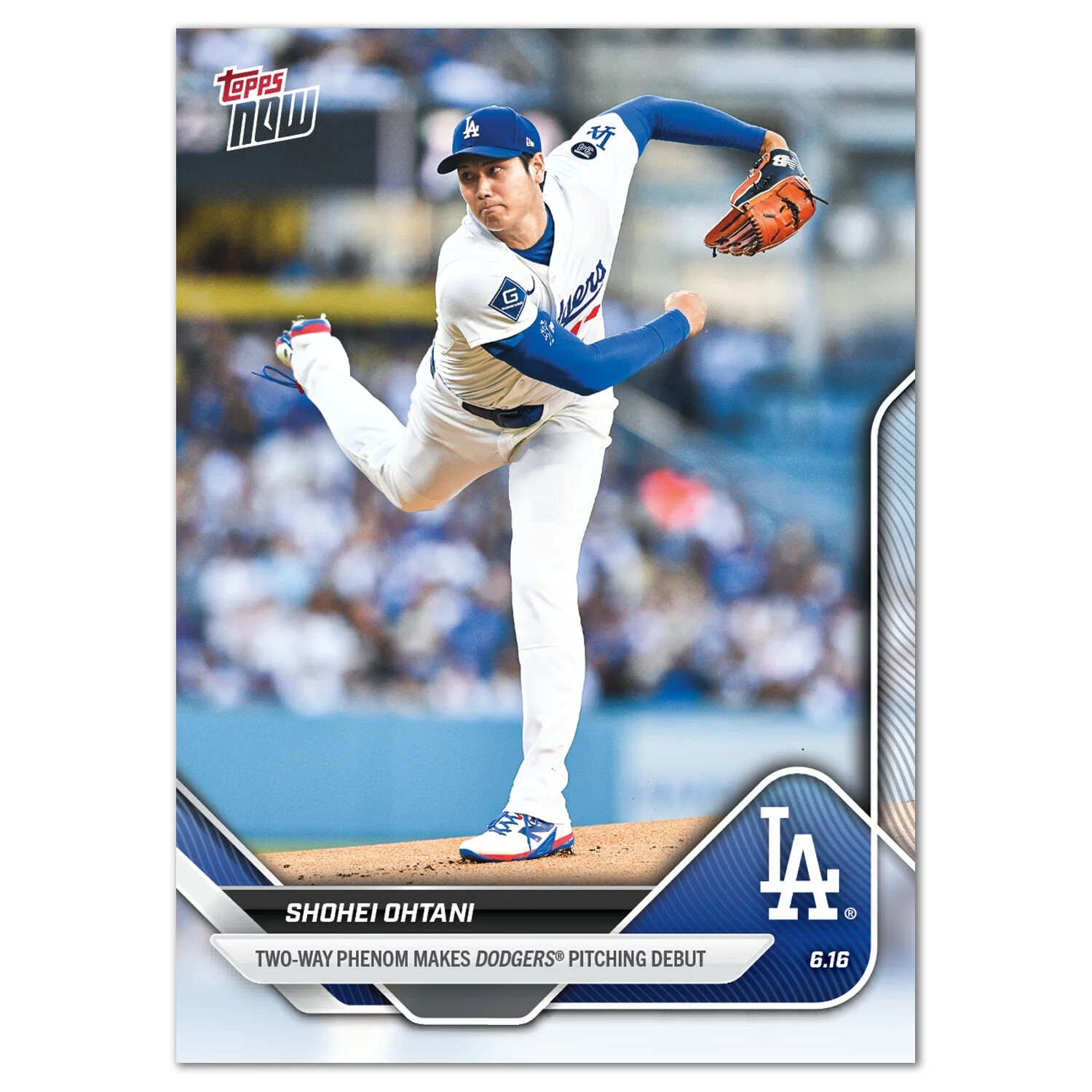Shohei Ohtani - '25 MLB Topps NOW-Card 307 Pitching Debut