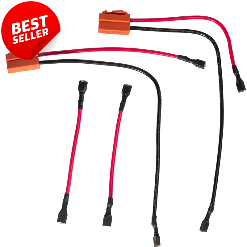 Kids Ride On Car Wiring Harness 6V 12V 24V Battery Connector Replacement - US