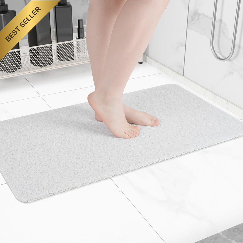 Non-Slip Bathtub Mat, anti Slip Shower Mat, Fast Drying Bathtub Mats, Foot Scrub