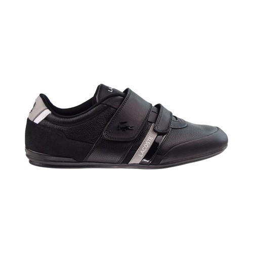 

Мужские туфли Lacoste Misano Strap 123 1 черно-серые 745cma0018-2a2, Black-grey