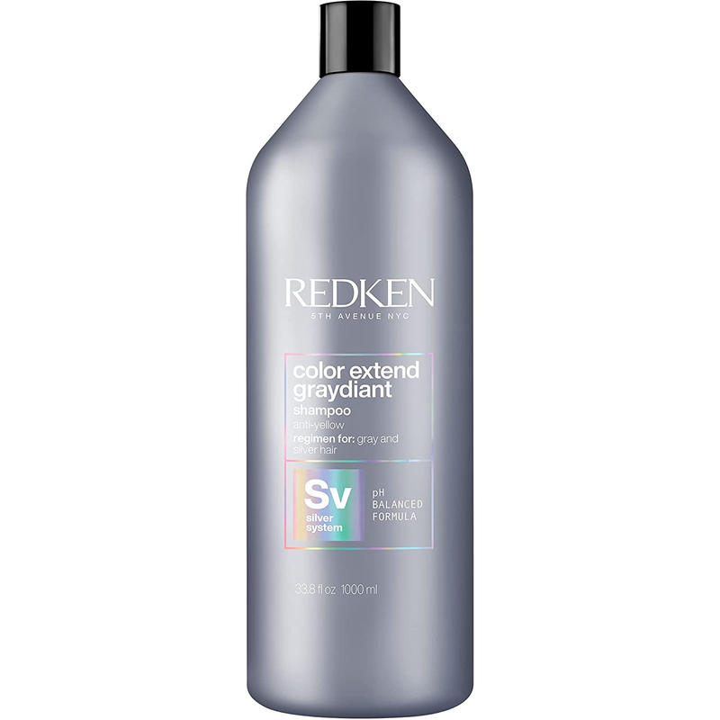 Redken Color Extend Graydiant Purple Shampoo | Hair Toner for Gray & Silver Hair
