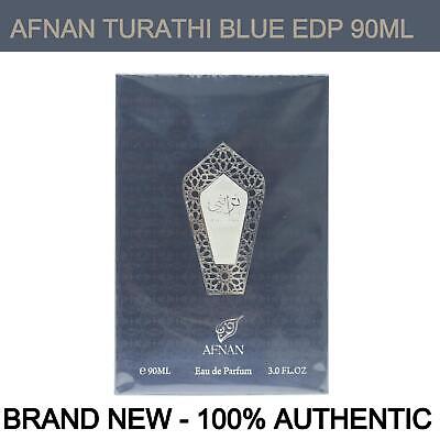 Afnan Turathi Blue Eau De Parfum 90ml/3oz for Men Spray Bottle, NEW IN BOX!
