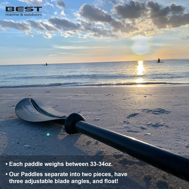 Best Marine Kayak Paddle | Carbon Fiber Shaft & Fiberglass Reinforced Polypropyl