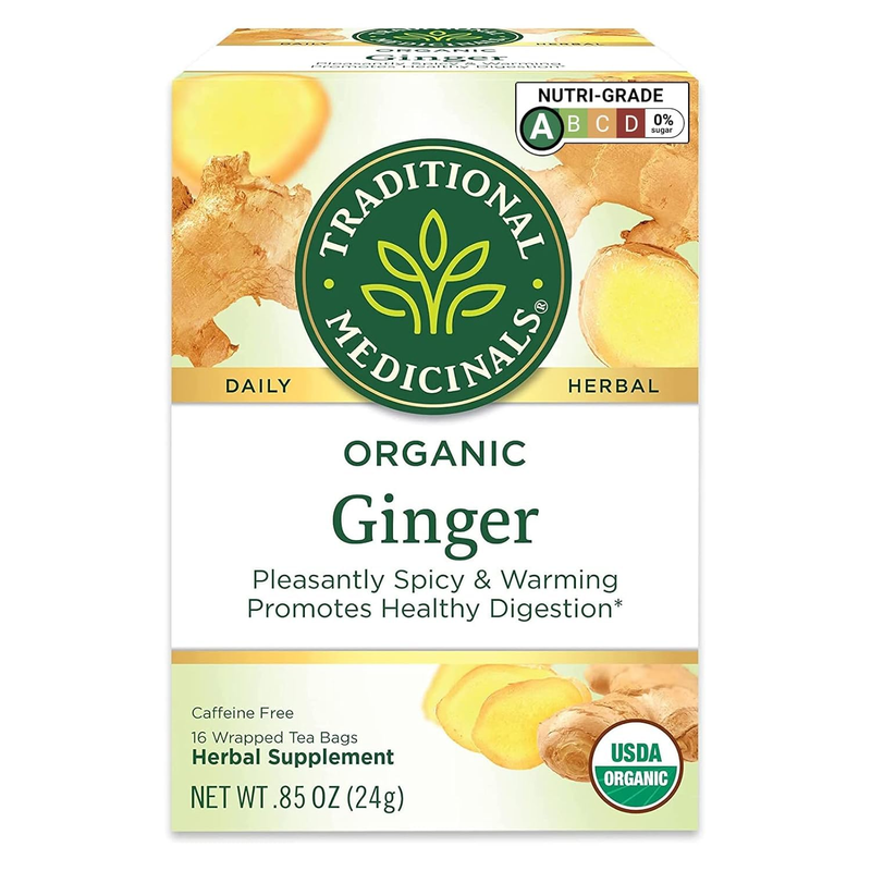 , Organic Ginger, Healthy Digestion, Pleasantly Spicy & Warm