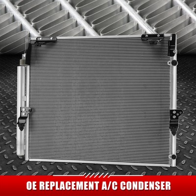 Для 08-21 Lexus Lx570 Toyota Land Cruiser OE Style Алюминиевый передний конденсатор кондиционера