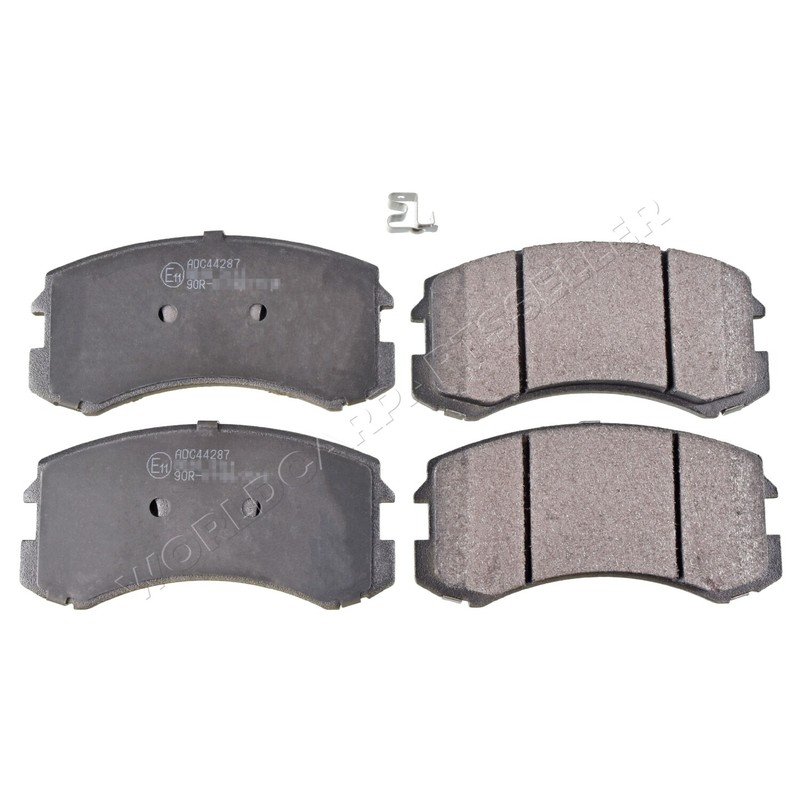 Front Brake Discs & Pads Kit For Mitsubishi Colt 1.1, 1.3, 1.5 (2004-2010) - Vented Rotors, 1-Year Warranty