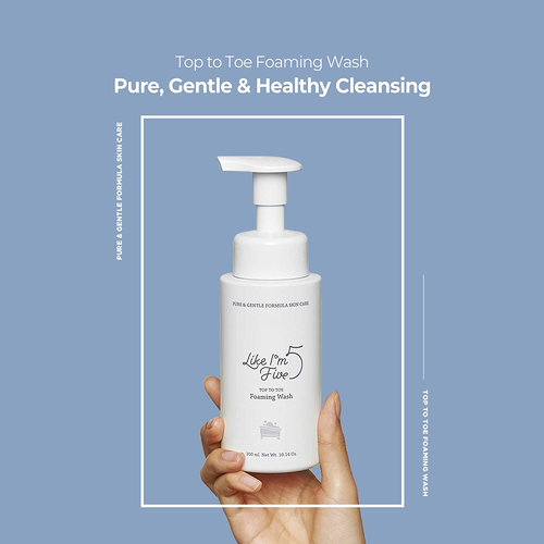 Like I'm 5 Top to Toe Foaming Wash for Infant, Baby, Children Top To Toe Foaming
