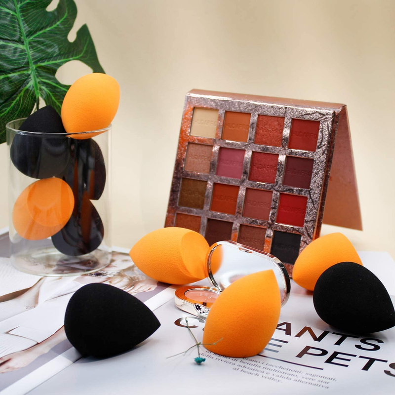Makeup Sponge 10 Pcs Latex-Free Vegan Beauty Sponge Make up Sponge Face Cream