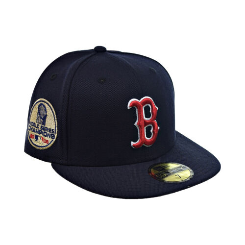 Мужская кепка New Era Boston 59Fifty 2018 MLB World Series Champions, черная