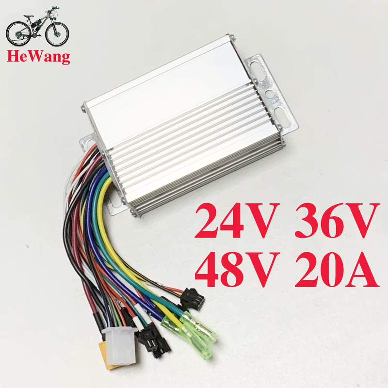 24V 36V 48V 20A E-Scooter Brushless Motor Controller Three-mode Sine Wave 350W 5