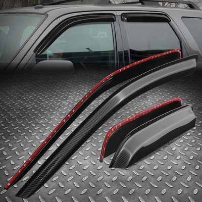 [Карбоновый внешний вид] Для 01-12 Escape / Mariner, Приклеиваемый скотчем к оконному козырьку с защитой от дождя.