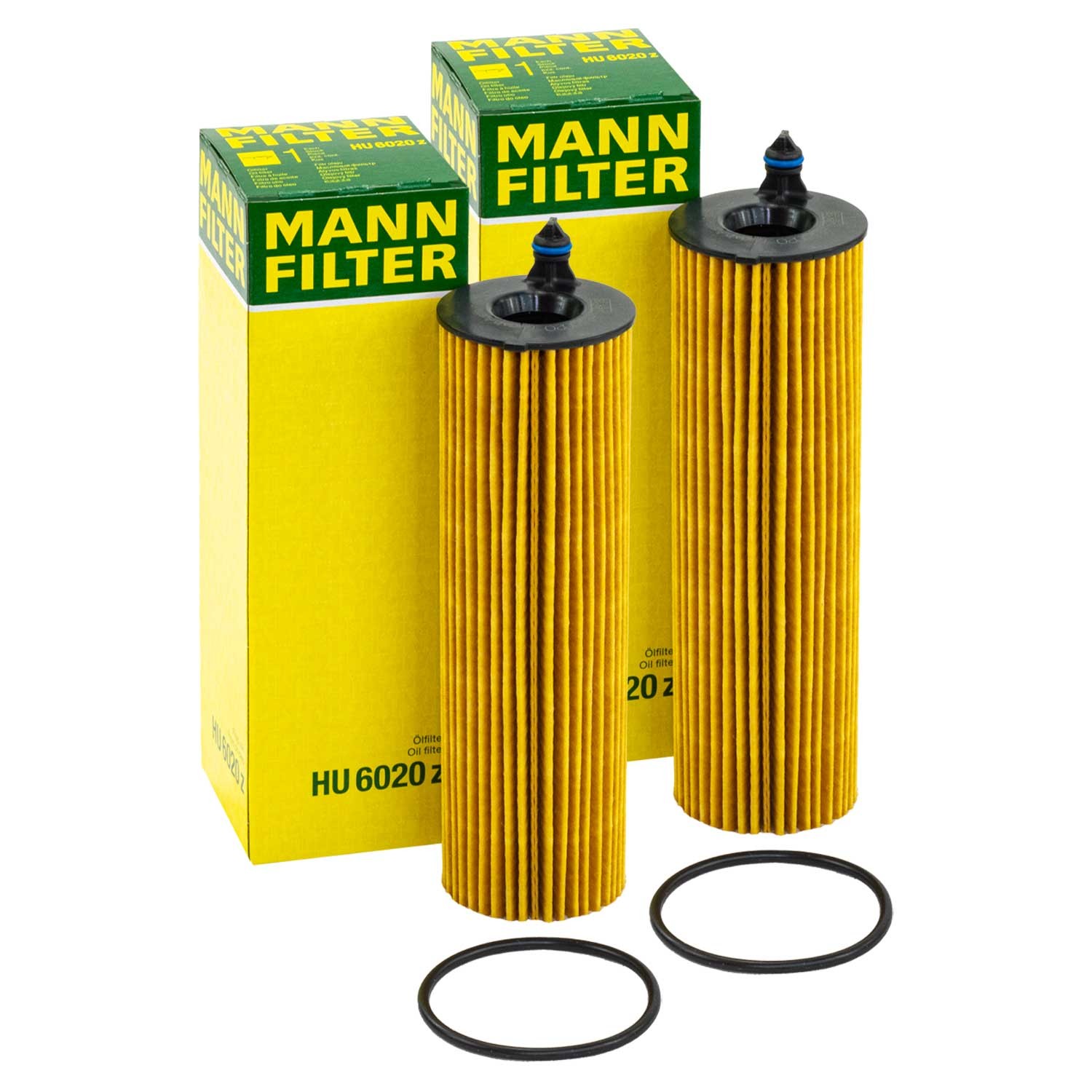 Ölfilter Mann Filter HU 6020 z 2 Stück für Mercedes E-Klasse CLS C-Klasse Vito