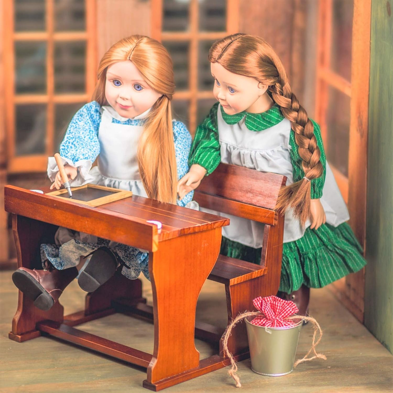 18 Inch Doll Furniture, Officially Licensed Little House on the Prairie Wooden S