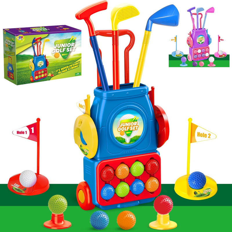 Clubs 3-5 Toddler Boys Golf Set Baby & Toddler Plastic Golf 