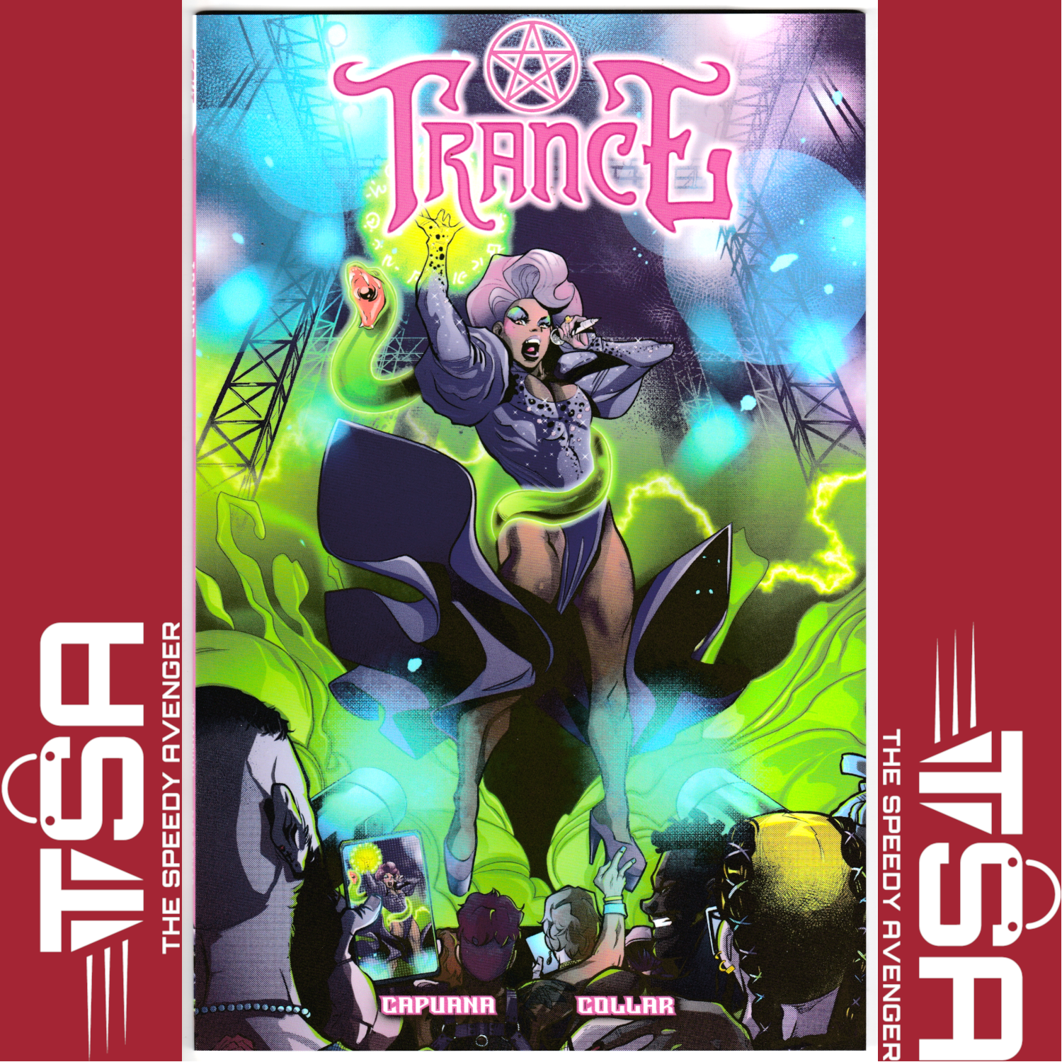 TRANCE #1 Joey Capuna Regular Cover Scout Comics LGBTQIA+ Key Issue Optioned!!