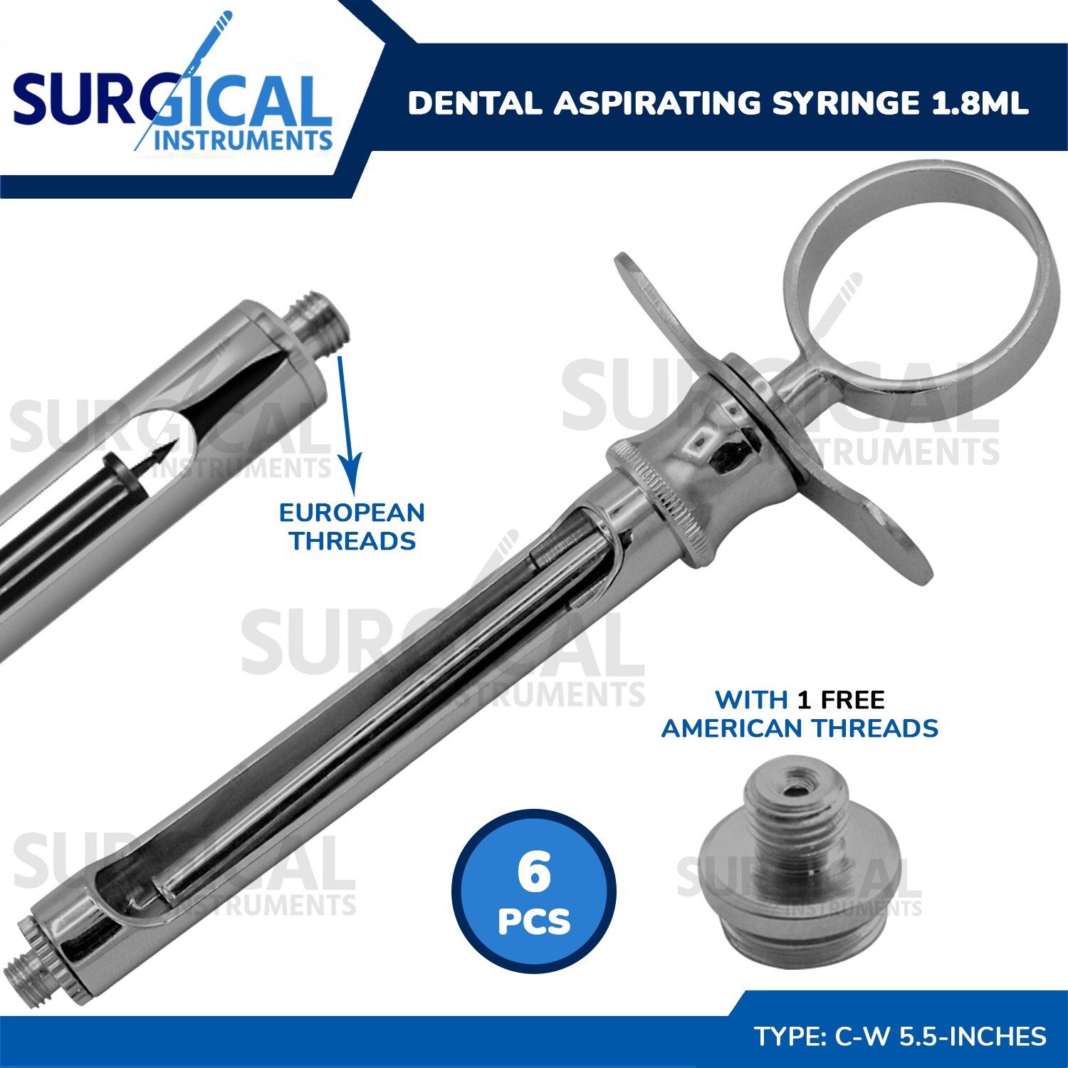 第8版 Dental Anesthesiology Anesthesic Syringe | Osung USA