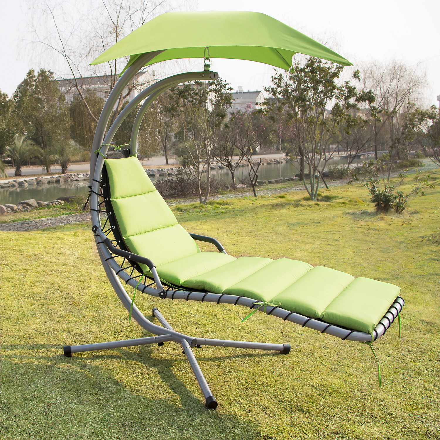 Подвесные качели-шезлонг Garden way Stand 100