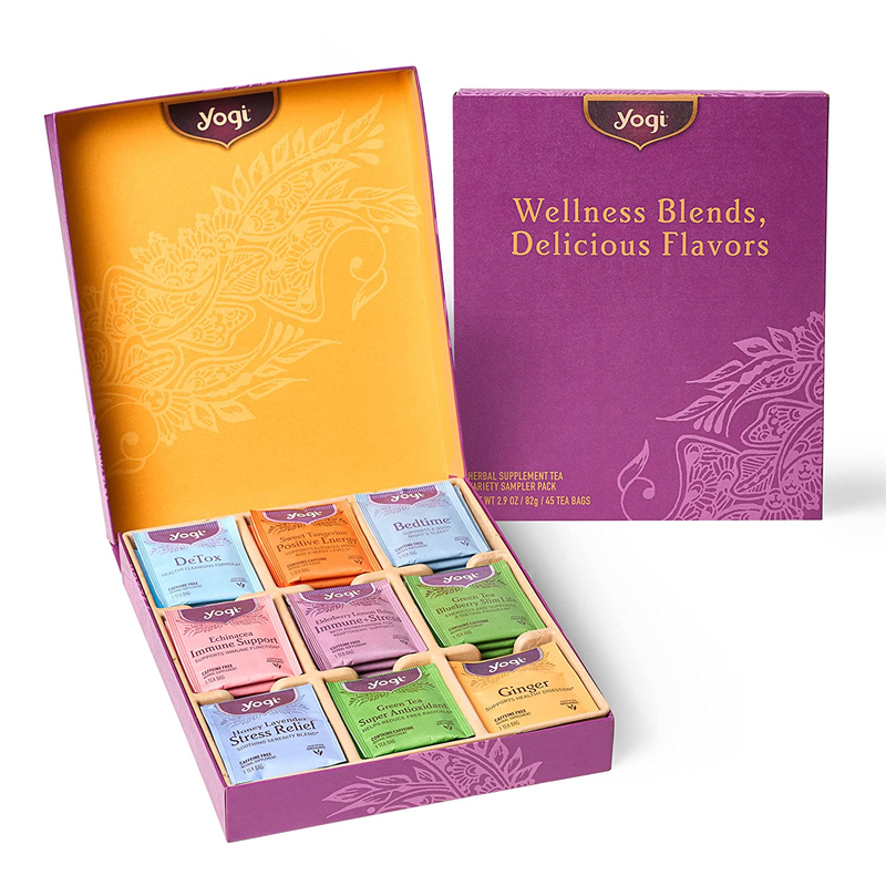 - Assorted Delicious Wellness Teas - 9 Favorit