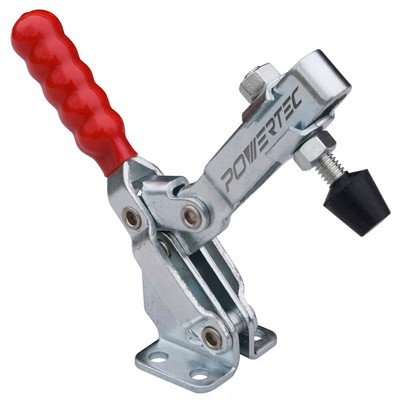 POWERTEC 1PK Toggle Clamp 500 lbs Holding Capacity 12130 Quick Release Vertic...