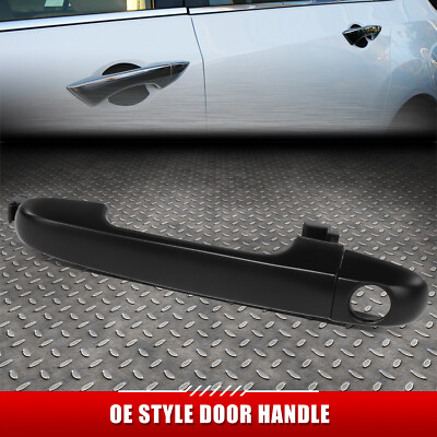 Для 06-10 Elantra Черная наружная ручка передней левой двери со стороны водителя с замочной скважиной