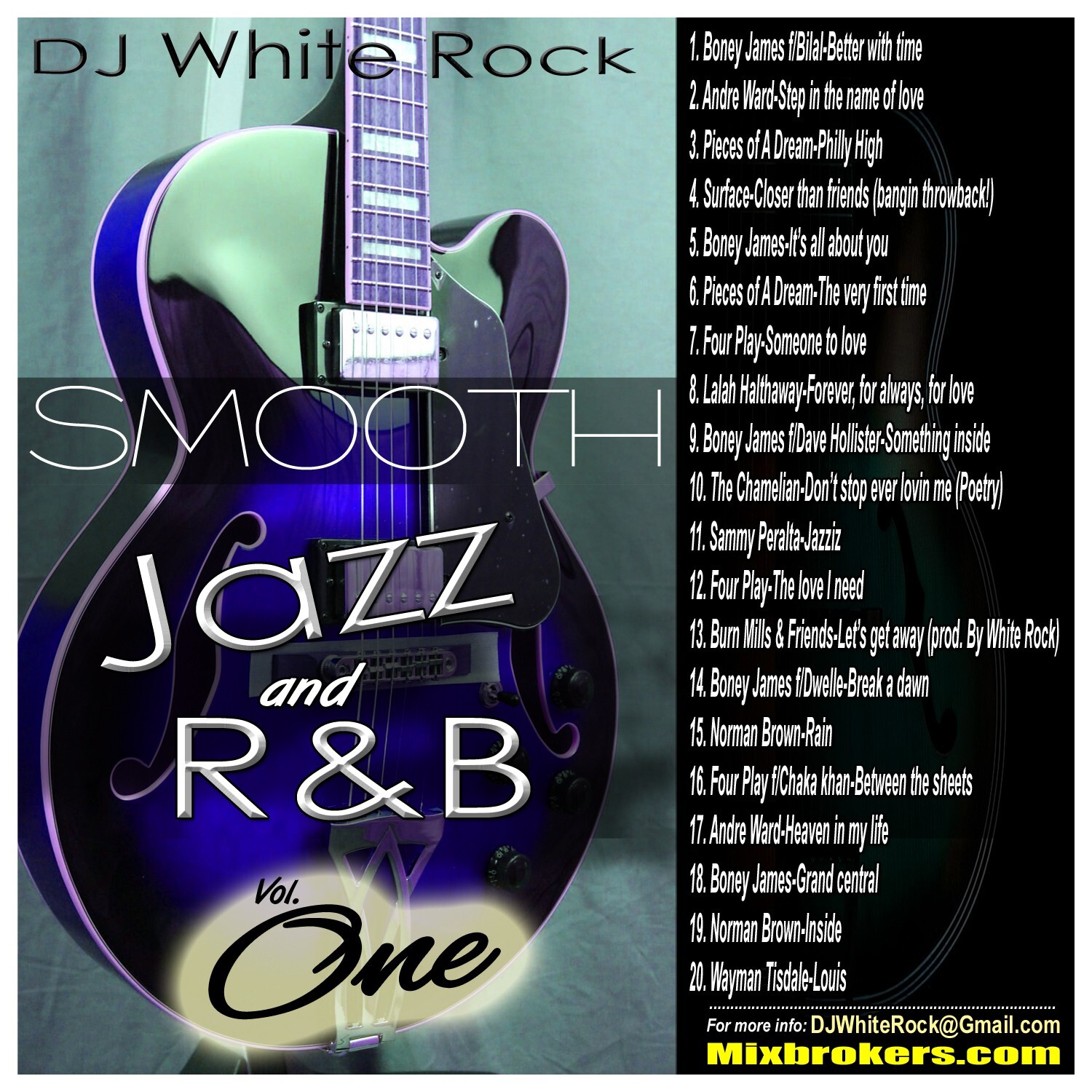 DJ White Rock Smooth Jazz & R&B Vol. 1 | eBay