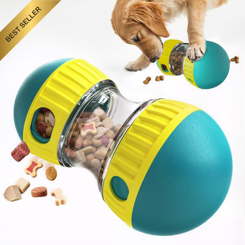 Interactive Dog Puzzle Toys - Treat Dispensing Dogs Ball for Boredom, Food Dispe