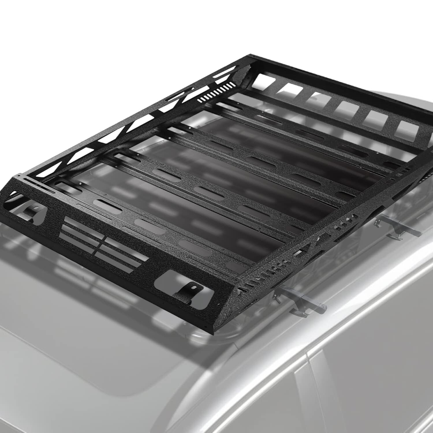 Roof Rack Steel Luggage Cargo Carrier Top Basket Holder SUV 47.6''x37.4''x5.1''