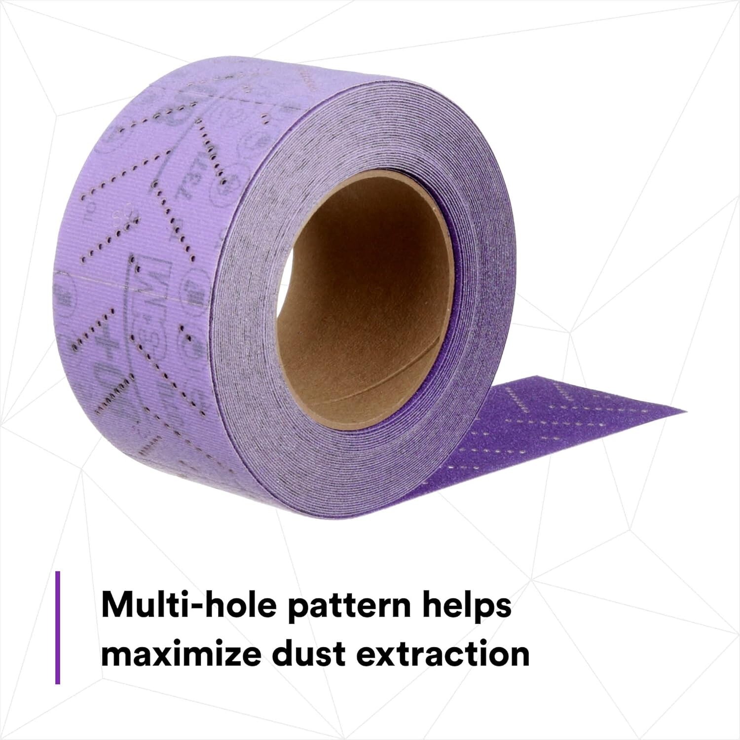 3M (34450) Cubitron II Hookit Velcro Clean Sandpaper Sheet Roll, 400 Grit