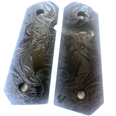 1911 Grips for Compact Officers Model - Cobra Design