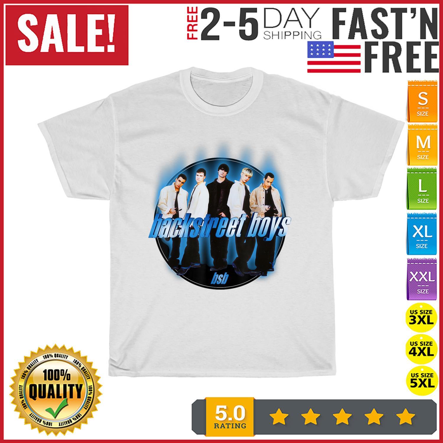 Backstreet Boys BSB Tシャツ XL Amazon.com: Backstreet Boys – Circle Millennium T-Shirt