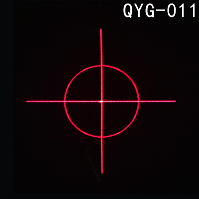 5pcs Laser Light Cross Target DOE Diffractive Optical Elements Grating Lens PMMA