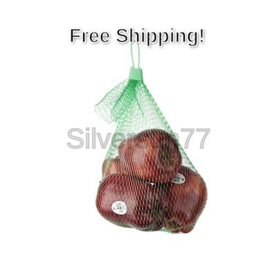 Glotoch Reusable Produce Bags 15 inch mesh Storage Bags Comes with Loop-Style...