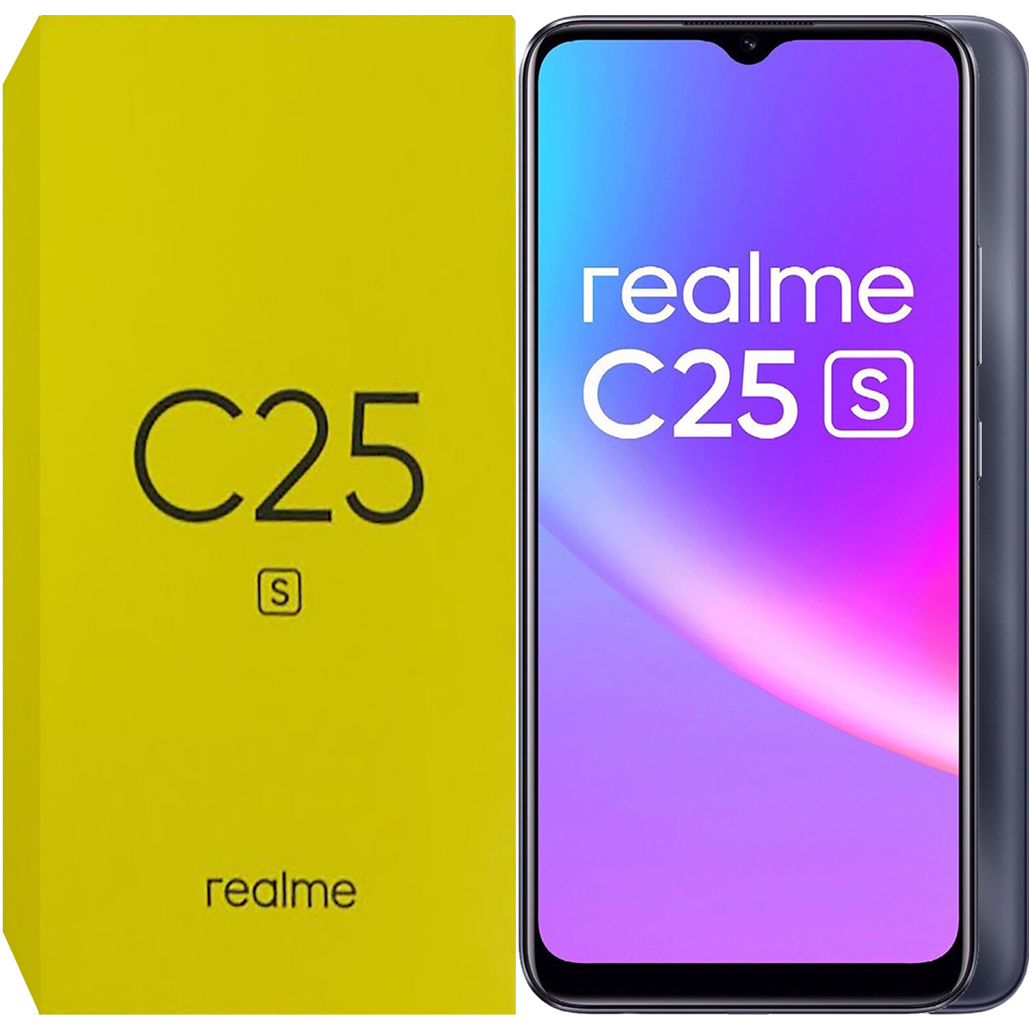 Realme C25s 4G Water Gray 64GB + 4GB Dual-SIM Factory