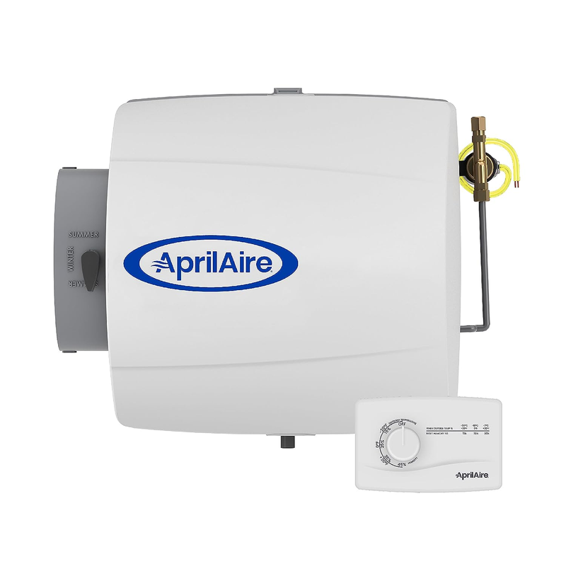 Aprilaire 500M Whole-House Humidifier, Manual Compact Furnac