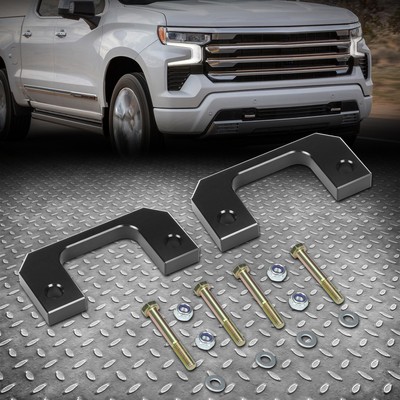 J2 For 07-22 Silverado Sierra 1500 1 Leveling Front Low Mount Lift Kit Spacers