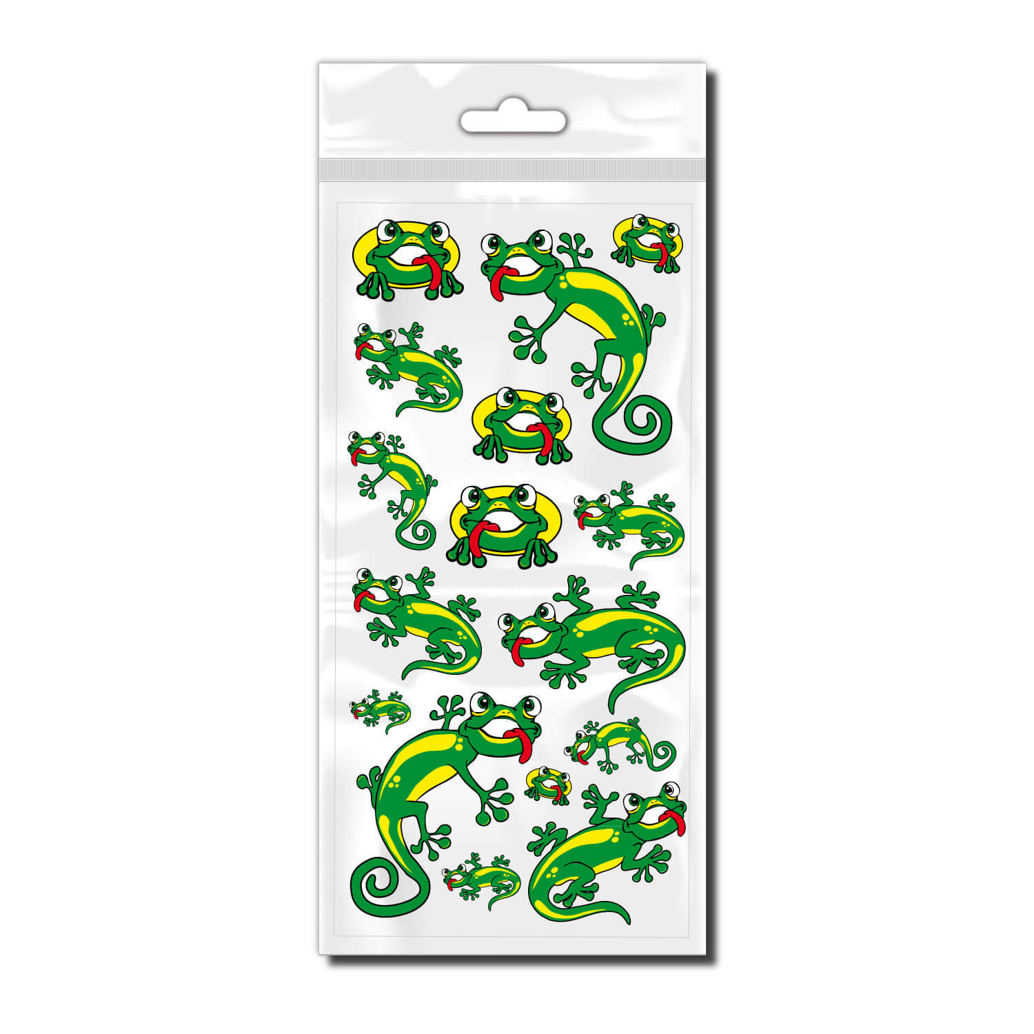 gecko gekko echse fahrrad aufkleber sticker set